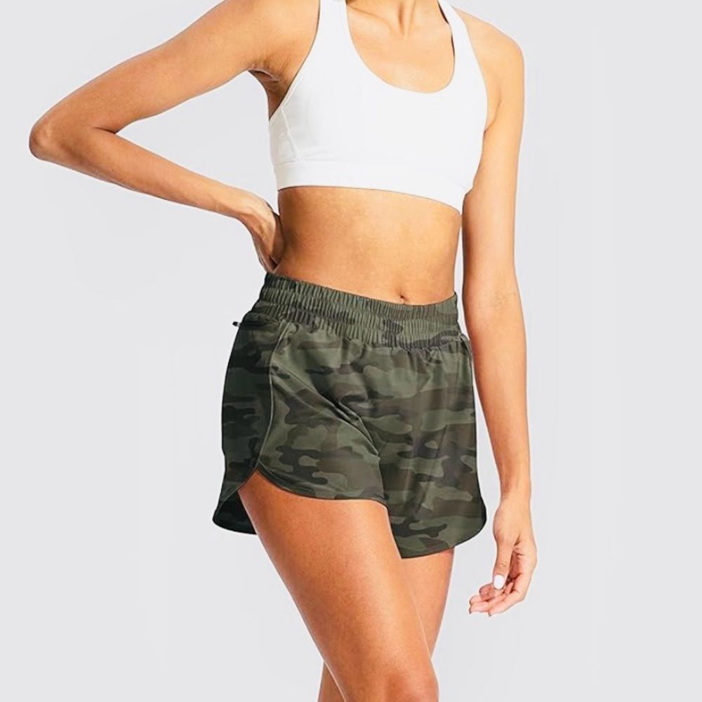 Women's Quick-Dry Running /Workout Shorts with a Pocket S